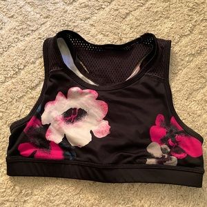 sports bra from avia, xl, pink blue white and black